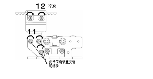 双开玻璃沐鸣2门皮带安装说明 