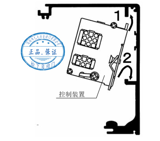 松下沐鸣2门控制器安装